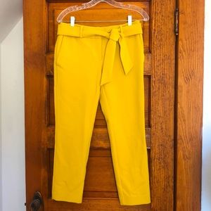 Yellow LOFT pants Marisa fit 2P
